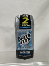 Speed Stick Men&#39;s Deodorant, Ocean Surf 24 Hr Protection 2 Pack 3oz Each - £5.50 GBP