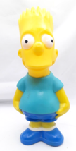Bart Simpson Coin Piggy Bank Street Kids Matt Groening TV 9&quot; Tall 1990 - £11.15 GBP