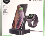 Belkin - PowerHouse Charging Dock for iPhone and Apple Watch - Black F8J... - $58.04