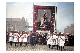 ptc7261 - Lancs - Holy Trinity Church &amp; Schools Procession, Blackburn print 6x4 - £2.19 GBP