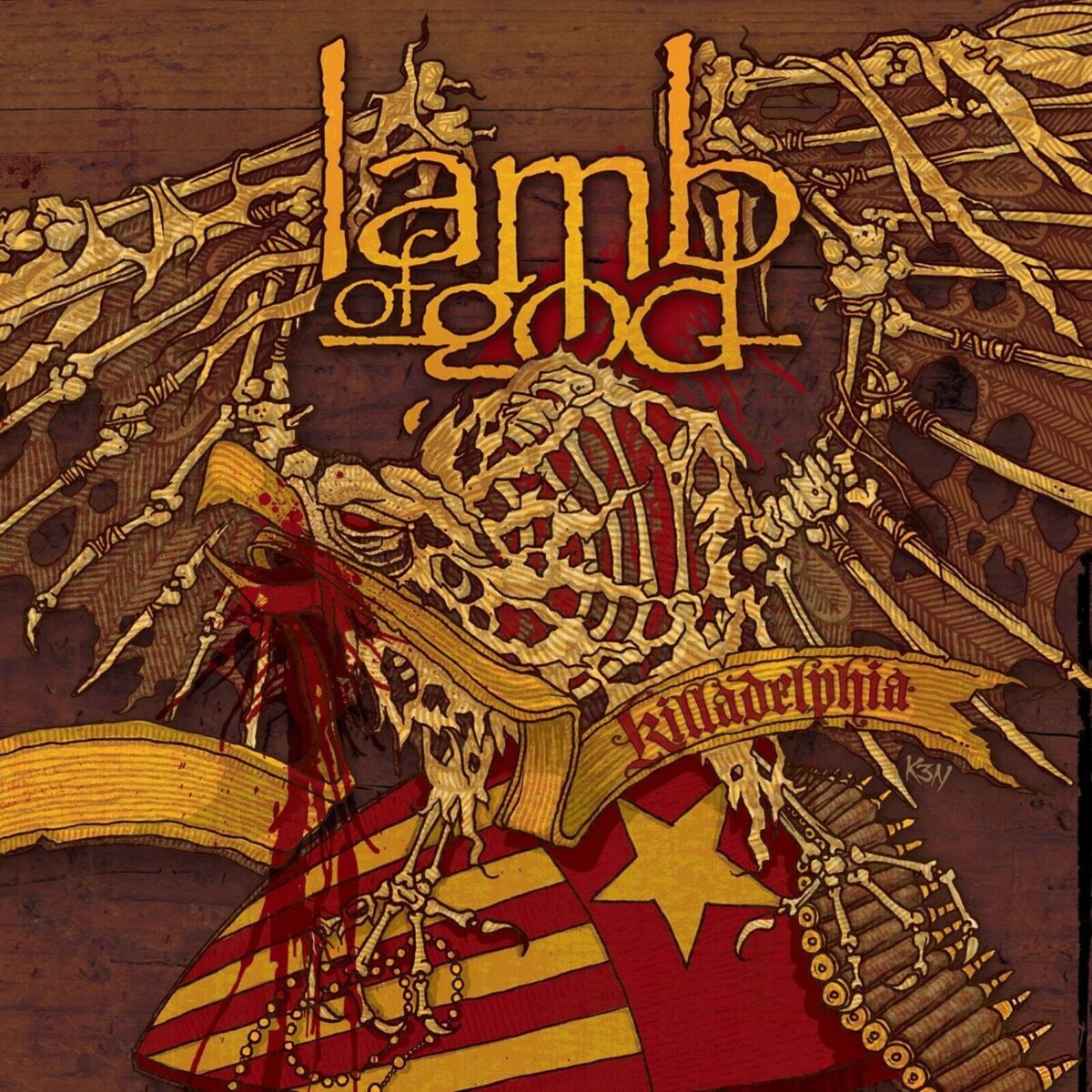 LAMB OF GOD Killadelphia BANNER HUGE 4X4 Ft Fabric Poster Tapestry Flag art - $30.67 CAD