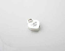 Tiffany &amp; Co I Love You Heart Padlock Charm Pendant 4 Necklace Bracelet Gift - $398.00