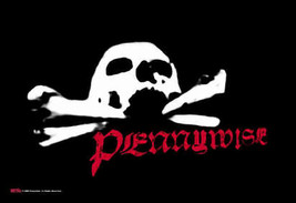 Pennywise Poster Flag Skull Logo - $15.99