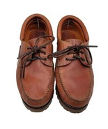 Charles Tyrwhitt Stamford Mock Toe Brown Derby Lace Up Shoes Size 10 - £36.93 GBP