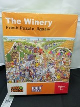 Fresh Puzzle - The Wonery - 1000 Piece Jigsaw Puzzle, Wine Lover - £12.69 GBP
