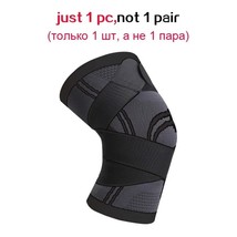 WOSWEIR 1PC  Kneepad Men Pressurized  Knee Pads Support Fitness Gear Basketball  - £83.47 GBP