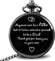 Classic Vintage Quartz Pocket Watch Gifts for Valentines Day Fathers Day - £14.60 GBP