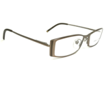 Anne Klein Eyeglasses Frames AKNY 9085 512 Silver Gold Rectangular 49-16... - $50.95