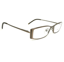 Anne Klein Eyeglasses Frames AKNY 9085 512 Silver Gold Rectangular 49-16-135 - $51.21