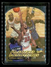 1998-99 Fleer Ultra Gold Medallion Die Basketball Card 44G Alonzo Mourning Heat - £7.75 GBP