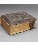 Antique Family Bible Copyright 1873 Sam Loag For Restoration Repair Restore - $109.59