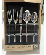 Brandani Italy BOTERO Flatware Set 20 Piece High Quality Stainless Steel NEW - $74.25