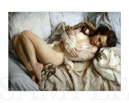 Pretty Nude Women Sleeping Picture 8X10 New Fine Art Painting Print Woman Sexy - £3.98 GBP