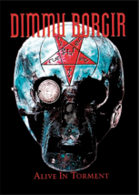 Dimmu Borgir Live In Torment Flag Cloth Poster Banner Symphonic Black Metal Cd - £15.73 GBP