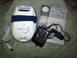 LIGHT RELIEF LR150 temp. relief muscle joint pain stiffness w/instructio... - £29.59 GBP