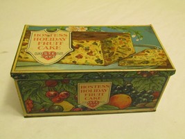 Hostess (United Bakeries Corp - Became Continental Baking) Fruit Cake Tin v.4 - $31.00
