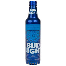Bud Light Aluminum Bluetooth Bottle Speaker Blue - £30.50 GBP