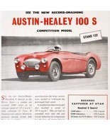 1954 Austin Healy 100 S Utah Import Advertisement Autocar Automobilia DW... - $54.86 CAD