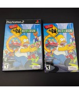 Simpsons Hit & Run PS2 Original OEM Black Label Case & Manual ONLY - NO GAME - €21,30 EUR