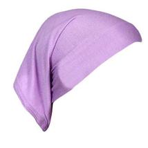 Women Full Cover Hair Cap Headwrap Head Scarf Bottoming Turban Headwear-... - £11.10 GBP