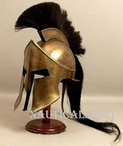 NauticalMart Larp SCA Medieval Spartan Armor Helmet Halloween Costume - $299.00
