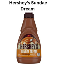 Hershey's Sundae Dream Thick and Delicious Caramel Syrup, 15 Oz, 5 Pak - £17.89 GBP