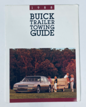 1988 Buick Trailer Towing Dealer Showroom Sales Brochure Guide Catalog - $9.45