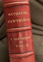 Nathaniel Hawthorne and His Wife Vol. 2 ONLY-Julian Hawthorne - copyright 1884 - £2.32 GBP