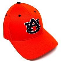 MVP Auburn Tigers Logo Solid Orange Curved Bill Adjustable Hat - £23.46 GBP