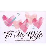 To My Wife On Our Anniversary - Anniversary Greeting Card - 07177 - $51.04 MXN