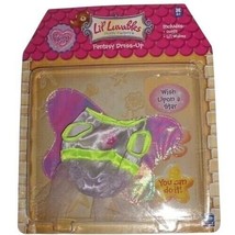 Lil Luvables Fluffy Factory Fairy Outfit Fantasy Dress Up Spin Master NEW - $14.81