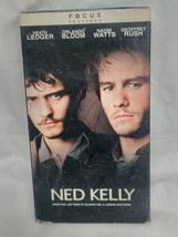 Ned Kelly Starring Heath Ledger, Geoffrey Rush - VHS Tape for VCR - £10.10 GBP