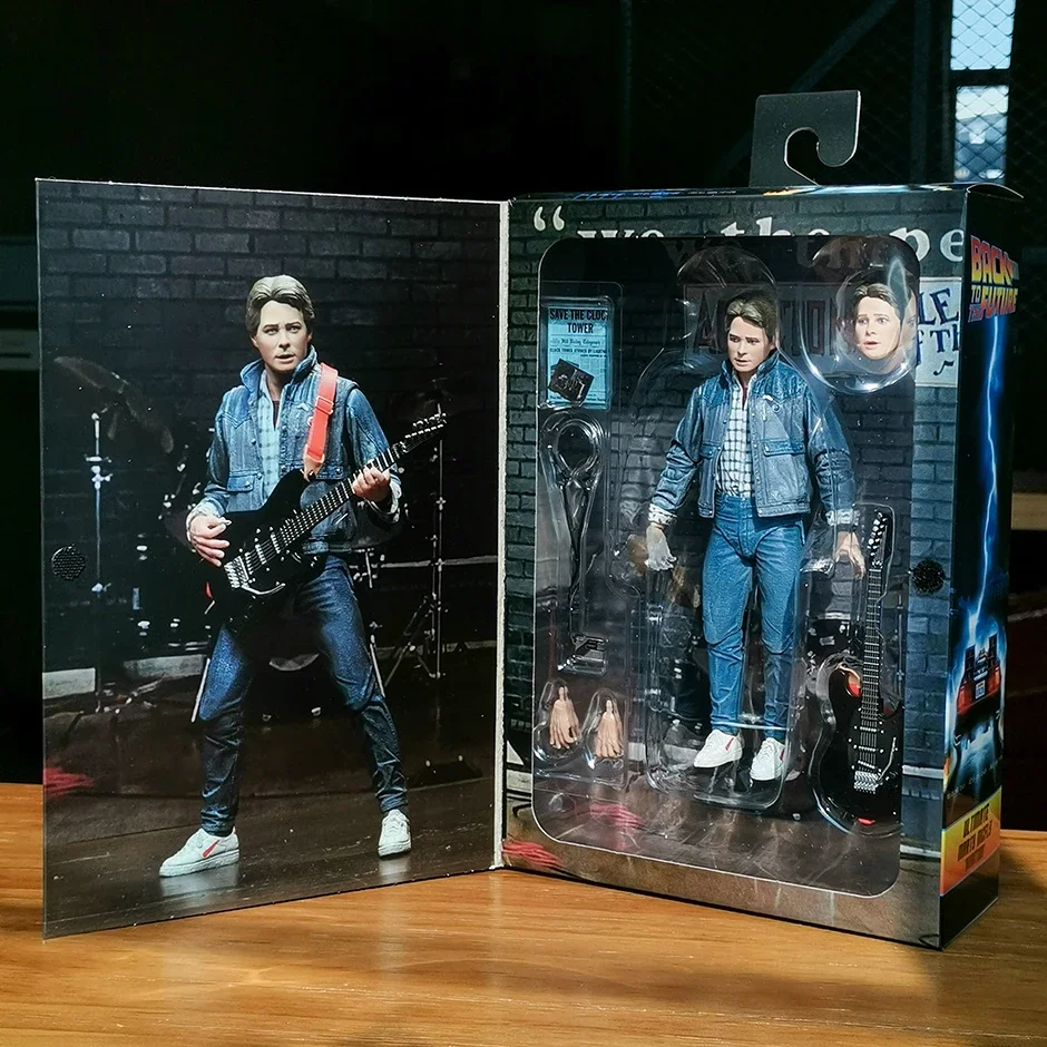 NECA Back to The Future Marty McFly 1985 (Audition) Ultimate 7&quot; Action F... - £38.68 GBP+