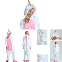 Horse Unisex Adult Pajamas Kigurumi Halloween Cosplay Costume Animal Sle... - £6.38 GBP