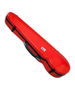 PAITITI Triangular Shaped Full Size Super Light Red Fiber Glass Violin Case - $176.57 CAD