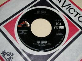Jim Reeves The Storm Trying To Forget 45 Rpm Record Vinyl Rca Label - £12.50 GBP