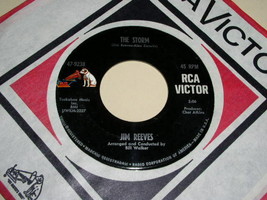 Jim Reeves The Storm Trying To Forget 45 Rpm Record Vinyl Rca Label - £12.50 GBP