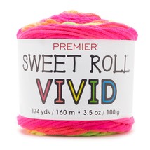 Premier Sweet Roll Vivid Yarn-Neon Signs - £18.43 GBP