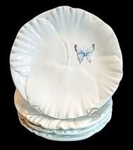 Epoch Garden Walk by Noritake Accent Plates 9in Set of 4 Large Flower Bu... - €70,34 EUR