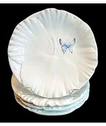 Epoch Garden Walk by Noritake Accent Plates 9in Set of 4 Large Flower Bu... - €69,52 EUR