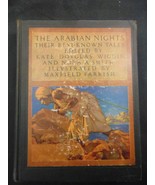 SCRIBNERS The Arabian Nights, Their Best-Known Tales,1933 Edition - $47.06 CAD