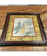 Vintage Japanese Princess Framed Art 13” X 14” - €37,89 EUR