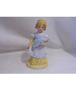 vintage ceramic AVON 1981 &quot;A MOTHER&#39;S LOVE&quot; little Girl &amp; Doll Baby FIGU... - £7.86 GBP