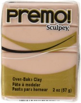 Premo Sculpey Polymer Clay 2oz Beige - $13.54