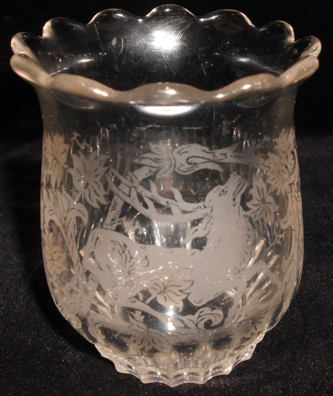 Set (5) VICTORIAN ERA Pressed Glass SPOONERS Item image 6