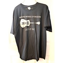 Whisper Words Of Wisdom Let It Be Men&#39;s T-Shirt XL HD Fruit of the Loom - $5.65
