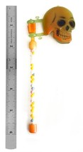 Vintage Halloween Skull Candy Mechanical Stick Wand (Circa 1950&#39;s, Hong ... - $37.17