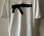 Mens Century Arms DRACO White T Shirt sz L - $29.69