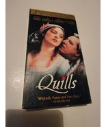 Quills (VHS, 2000) Movie Film  Joaquin Phoenix Kate Winslet Geoffrey Rush - £7.73 GBP