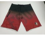 Forever Collectables Florida Seminoles Men&#39;s Board Shorts Size 38 Red QA16 - £7.37 GBP